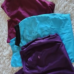 Purple label yoga scrubs